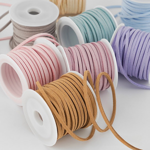 Handgefertigtes 2,6mm Doppelseitiges Wildlederband Koreanisches Samtband für DIY Schmuckherstellung Macho Marke - Product Image 3