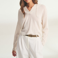 Nouveau pull élégant en laine à manches courtes et coupe ajustée pour femme, col rond tricoté 18 aiguilles, couleur unie, fin, idéal pour l'été