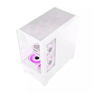 New Arrival <strong>Power</strong> Train Empty Tower Case Wholesale Gaming Case <strong>Pc</strong> Computer <strong>PC</strong> Computer Case White M Atx <strong>Casing</strong> - Product Image 1