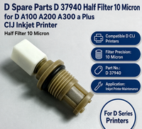 Pièces détachées D 37940 Demi-filtre 10 microns pour imprimante jet d'encre CIJ D A100 A200 A300 a Plus
