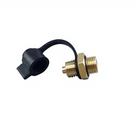 Conector de prueba roscado macho de latón B366 para sistemas de freno de camiones, remolques y autobuses de servicio pesado