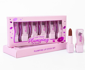 Set <span class=keywords><strong>de</strong></span> 6 <span class=keywords><strong>Labiales</strong></span> Sólidos OEM para Aumentar el Volumen <span class=keywords><strong>de</strong></span> <span class=keywords><strong>Labios</strong></span>, Hidratantes y <span class=keywords><strong>de</strong></span> Larga Duración, en Caja <span class=keywords><strong>de</strong></span> Regalo Rosa, Regalo Festivo para Chicas, 3.5g*6 - Product Image 6
