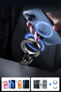 Tête magnétique à rotule de couleur orange Super aimants 17mm pour tableau de bord d'évent de <span class=keywords><strong>voiture</strong></span> <span class=keywords><strong>Magsafe</strong></span> <span class=keywords><strong>iPhone</strong></span> 17 16 15 14 13 <span class=keywords><strong>12</strong></span> - Product Image 3