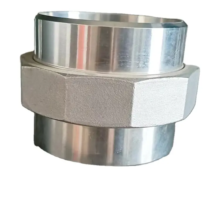 Stainless Steel Pipe Fittings Flex Union Conical Union 304 Fittings For Industry Application