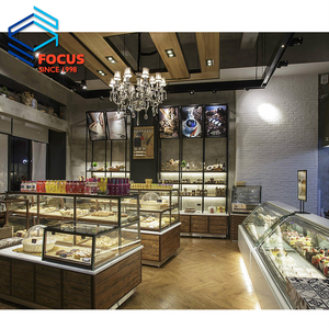 ขนมปังตู้โชว์ร้านเบเกอรี่เค้กออกแบบร้านเบเกอรี่ตู้โชว์<span class=keywords><strong>ร้าน</strong></span>กาแฟ - Product Image 2