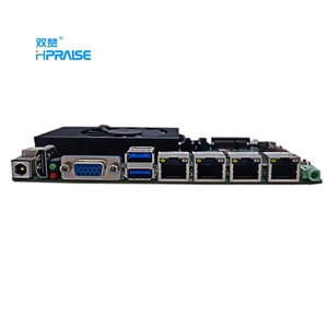 เมนบอร์ดอุตสาหกรรม IoT เมนบอร์ดอุตสาหกรรมสำหรับเชื่อมต่อเครือข่าย I3 I5 I7 6 พอร์ต USB ออนบอร์ด 2 DDR4 32GB LVDS Mini-ITX - Product Image 3