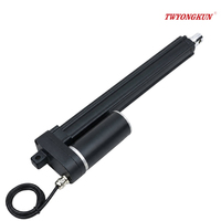Actionneur linéaire YH8-522 étanche IP66, capacité de charge 1200N, moteur DC à balais 24V/48V pour maison intelligente, vélo électrique, trappe de bateau