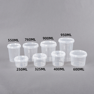 Dùng Một Lần Kín Thực Phẩm <span class=keywords><strong>Container</strong></span> Nhựa Súp Cup Bento Ăn Trưa Lưu Trữ Hộp Bát Cup Vòng PP Deli <span class=keywords><strong>Container</strong></span> Với Nắp - Product Image 5