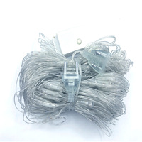 Guirlandes lumineuses LED pour filet de pêche, étanches IP65, pour extérieur, effet ciel étoilé, colorées, pour la décoration de pelouse et d'arbres