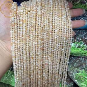 ลูกปัดหินแบบหลวมธรรมชาติขนาด4มม. อัญมณีทรงหลวมตัดเหลี่ยมเพชรพลอยธรรมชาติสำหรับทำเครื่องประดับ - Product Image 4