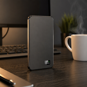 18650 อลูมิเนียมอัลลอยด์ 20W 5000mAh กล่องใส่แบตสำรองและกล่อง DIY พร้อมเครื่องชาร์จเร็วพร้อมอินพุต Type-C - Product Image 5