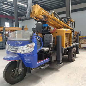Foreuse électrique à trois roues pour puits d'eau, machine de forage mobile portable 24V, profondeur max. 100m, diamètre 150mm - Product Image 4