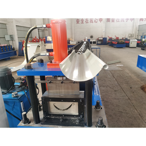 Nhà máy tùy chỉnh liền mạch vòng mưa máng xối downspouts cuộn tạo thành máy cho các công trình xây dựng - Product Image 6