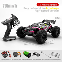 Gran Oferta en EE. UU.: Buggy a Escala 1:16 de Alta Velocidad 70KM/H, Suchiyu SCY-16101 Pro, RC Todoterreno 4WD 2.4G, Auto a Control Remoto para Adultos