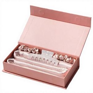Kit de bigoudis sans chaleur pour ondulations, comprenant un bandeau et un chouchou, 100% Soie de Mûrier, Unisexe, pour boucles de mariage - Product Image 1