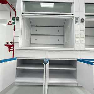 Лабораторная научная сталь вытяжной шкаф OEM лабораторная мебель химический вытяжной шкаф - Product Image 3