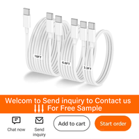 Câble US EU UK pour chargeur mural pour Samsung PD Fast 20w 25w 45w Chargeur USB Type C pour iphone 14promax 1m 2m