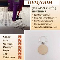 Personalisierte Schlüsselanhänger-Rohlinge aus Buchenholz zum Lasergravieren – Ideal für Geschenke, Paare, Hotels und Haustierzubehör-Lieferanten
