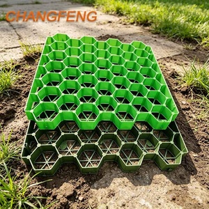 Grille de pavage en HDPE robuste de 48 mm pour jardin, allée perméable, <span class=keywords><strong>gravier</strong></span>, dalles de béton, parkings, <span class=keywords><strong>stabilisateur</strong></span> de sol - Product Image 1