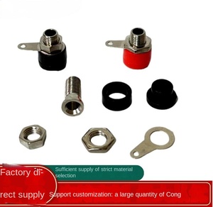 ขั้วต่อเชื่อมขั้วต่อสำหรับเครื่องขยายเสียงกล้วยปลั๊กสำหรับแจ็คกล้วยอุปกรณ์กระจายพลังงาน - Product Image 5