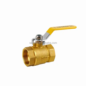 Petit robinet à tournant sphérique fileté en laiton personnalisé OEM est utilisé dans la plomberie - Product Image 2