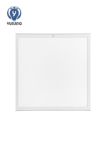 Panneau LED carré 5CCT 2x2 pieds (600*600*10mm) pour entrepôt, 4000K, IP54, SMD2835, garantie 5 ans, luminaire moderne en aluminium pour salle blanche
