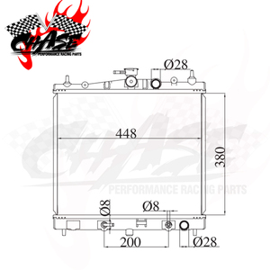 Système de refroidissement, radiateur en aluminium pour <span class=keywords><strong>Nissan</strong></span> Cube <span class=keywords><strong>Cubic</strong></span> March Micra BGZ11 YGZ11 K12 02- 214609U01A 21460-AX000/100/200, pièces automobiles - Product Image 3
