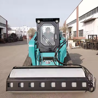 YF45 YF65 YF100 Chinois Skid Steer Chargeuse Dingo Tracteur Chargeur JC Skidsteer Tarière Marteau Balayeuse Accessoires