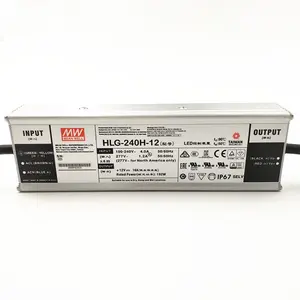 평균 우물 HLG-240H-48B 대만 Meanwell 240W48V LED 드라이버 전원 공급 장치