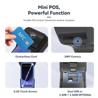 Precio al por Mayor, Terminal Punto de Venta Portátil de 80 mm, Tableta Android con Impresora Térmica de 58 mm, 4G