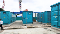 Système de stockage d'énergie par batterie (BESS) modulaire BoostESS 1 MW 3 MW en conteneur avec onduleur bidirectionnel pour réseau électrique, Liquid PowerESS Bidirectionnel