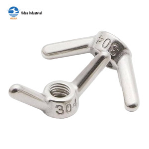 น็อตปีกผีเสื้อ HIDEA M2 ถึง <span class=keywords><strong>M24</strong></span> ป้องกันสนิม ขัดเงา ผ่านกระบวนการพาสซิเวท ผลิตจากเหล็กกล้าไร้สนิม 304 316 อุปกรณ์ยึดติดชนิดน็อตปีกผีเสื้อ - Product Image 3