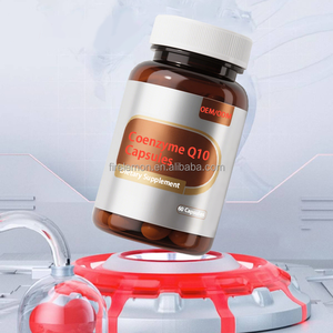 Cápsulas de Coenzima <span class=keywords><strong>Q10</strong></span> de Alta Calidad OEM, Suplementos Alimenticios Antioxidantes en Cápsulas Blandas, Eliminadores de Radicales Libres y Energía Celular - Product Image 3
