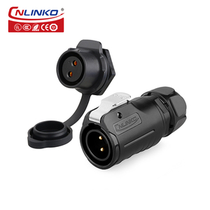 Cnlinko LP20 nhựa 2 Pin IP68 không thấm nước Nam Nữ điện <span class=keywords><strong>t</strong></span>ử hàng không kế<span class=keywords><strong>t</strong></span> nối điện - Product Image 4