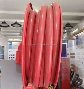 Toway Dérouleur de tuyau d'incendie en PVC durable 30m avec vanne en laiton <span class=keywords><strong>flexible</strong></span> et armoire en acier inoxydable, accessoire d'équipement de lutte contre l'incendie - Product Image 4