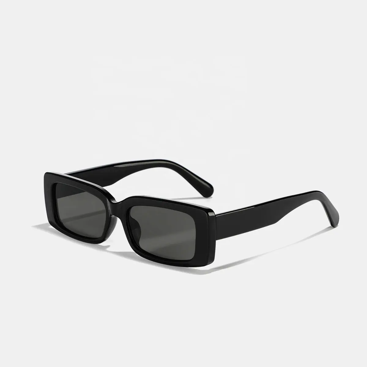 Wholesale Custom Logo fashion style uv400 trending trendy rectangle sunglasses for women men
