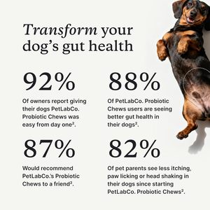 Prebióticos para Perros, Apoyo a la Salud Intestinal, Diarrea Ocasional, Alergias Digestivas Estacionales, Sabor a Cerdo, 4.2 Onzas, 30 Cápsulas Blandas - Product Image 3