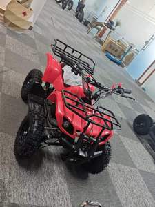 Mini moto tout-terrain à essence <span class=keywords><strong>50CC</strong></span> monocylindre, Pocket Bike avec frein à disque double avant, pneu 4.10-6, poids net 40 kg - Product Image 2