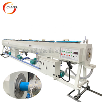 Ligne d'extrusion de tuyaux en PVC de 110-315 mm / Ligne de production de tuyaux de drainage en PVC Upvc Extruder Factory