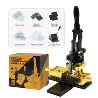 Machine de découpe manuelle en métal pour badges et cartes, format carré 50*50mm, durable, sur mesure, pour bricolage – Nouveauté très demandée