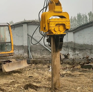 Zorlu projelerde yüksek verimli kazık sürüş ve ekstraksiyon için titreşimli kazık sürücü eki - Product Image 3