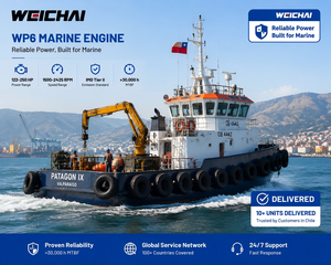 <span class=keywords><strong>Moteur</strong></span> marin WEICHAI WP6C SERIES WP6C180 WP6C250 122-230HP - Puissance fiable pour bateaux de pêche et bateaux de travail - Product Image 6