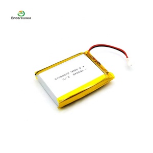 Bán buôn Encore en953848 pin chất lỏng di động 3.7V 2400mAh 8.88wh 300 chu kỳ cho đồ chơi và mô hình không gian - Product Image 2