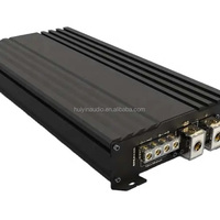 Amplificateur monobloc ABARTH Spider Classe D 2000Wrms AMPLIFICATEUR DE VOITURE avec une puissance de 3000W RMS 12V Comprend des égaliseurs et un caisson de basses pour voiture