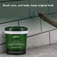 Revêtement acrylique imperméable résistant aux UV et réfléchissant la chaleur, forte adhérence, application facile pour les toits en béton et les murs extérieurs