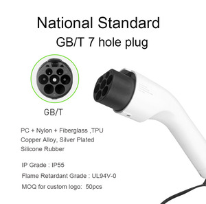 Smart AC Portable Charging Station GBT to Schuko <b>Plug</b> Private Mold 3.5 kW EV Car Charger for New Energy Vehicles Charger BYD Car - Product Image 2