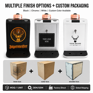 2 Bouteilles Distributeur de <span class=keywords><strong>Vodka</strong></span> <span class=keywords><strong>Smirnoff</strong></span> de Luxe Personnalisable, Refroidi par Compresseur, Équipement de Service pour Bouteilles pour Clubs et Bars - Product Image 6