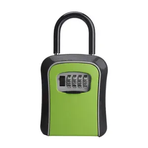 Secure External Password Storage Padlock Combination Lock Key Safe key box lockbox for keys