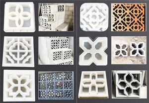 Khuôn Gạch Cổ Xi Măng Hình Vuông Khuôn Gạch Làm Tường Lối Đi Sân Vườn Khuôn Lát Bê Tông Nhựa Chạm Khắc 3D - Product Image 4