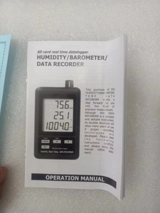 Monitor de Temperatura y Humedad LCD MHB-382SD con Ranura para Tarjeta IP55 - Product Image 5